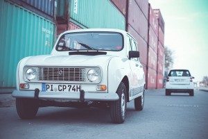 Renault R4 Oldtimer-Fotoshooting Hamburg Schleswig-Holstein