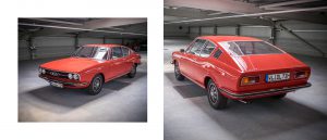 Audi Coupé S rot Oldtimerbildband Fotoalbum Oldtimer Foto Oldtimer-Fotoshooting Oldtimer-Fotograf