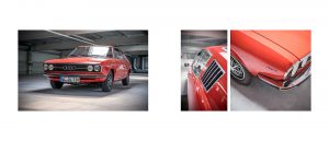 Audi Coupé S rot Oldtimerbildband Fotoalbum Oldtimer Foto Oldtimer-Fotoshooting Oldtimer-Fotograf